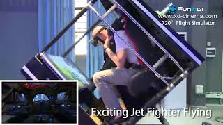 720 degree flight simulator from Guangzhou Zhuoyuan