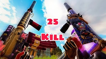 25 Kills with Legacy Mac10 Class Solo vs Squad Full Gameplay | CODM