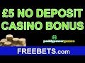 How To Get £5 No Deposit Bonus On Paddy Power Casino - YouTube