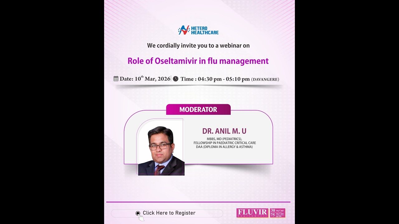 Role of Oseltamivir in flu management by Dr. Anil