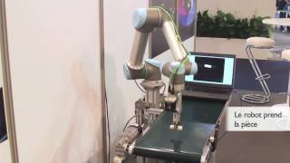 SensoPart VISOR® : Application Pick and Place avec un Universal Robot ( UR5 )