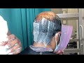 Hairstyle for alopecia | Weaving a client with scarred alopecia |female pattern baldness weave style