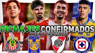 ¡OFICIAL: JORDAN CARRILLO a CHIVAS! ¡CORREA no REGRESA a TIGRES! ¡BRUNETTA a CRUZ AZUL! FICHAJES MX