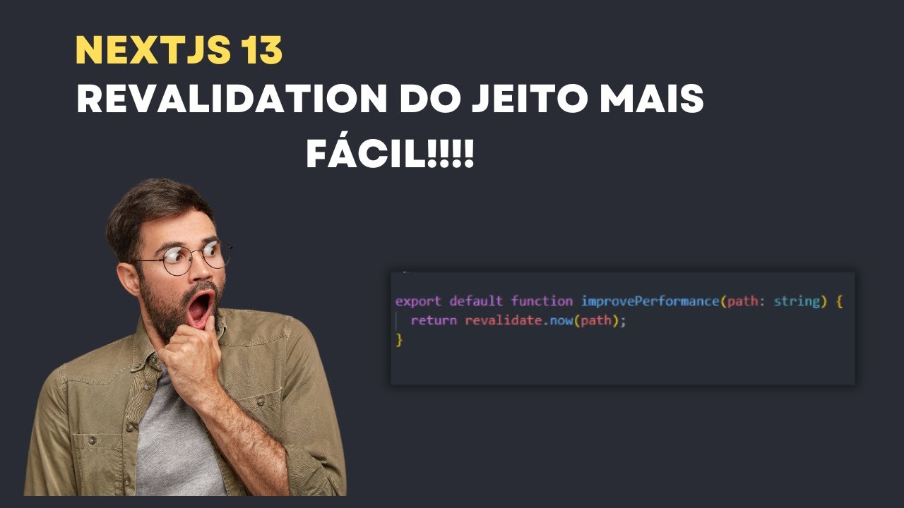 Desvendando a revalidação ISR do NextJS 13 + Sanity - YouTube