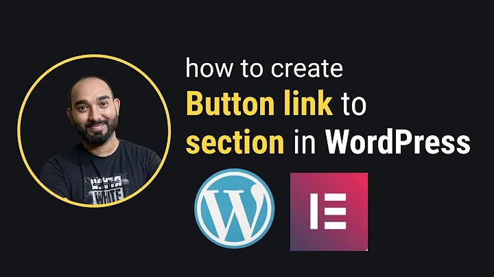 How to Create Anchor Links on Elementor? (Button to Section & Navigation to Section Linking)