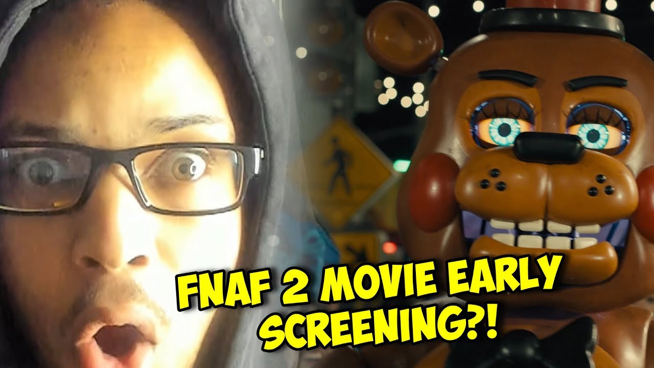 SEEING THE FNAF 2 MOVIE EARLY?! - YouTube