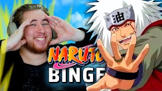 DBZ FAN BINGED NARUTO: Jiraiya Training (Chunin Exams)