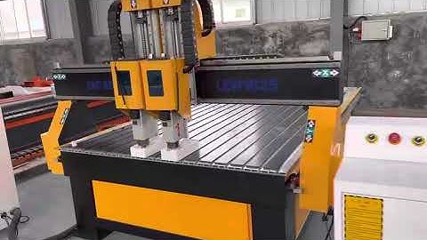 Double head cnc woodworking machine cnc router