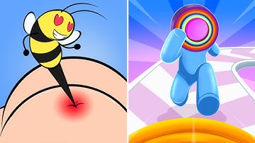 Help Me Tricky Puzzle Vs Layerman 3d 🐝🐛🌀👤 Max All Levels Android iOS Gameplay Ep 59