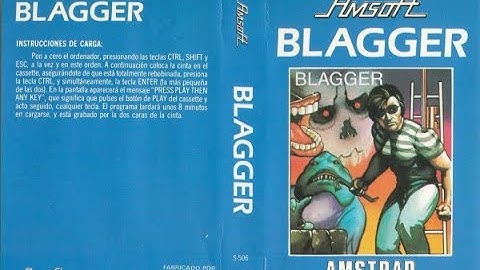 Blagger Amstrad Cpc464 Review