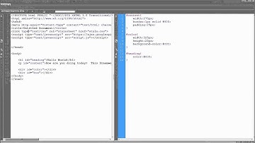 Dreamweaver Tutorial  Use Split View More Effectively HTML CSS Split  HD