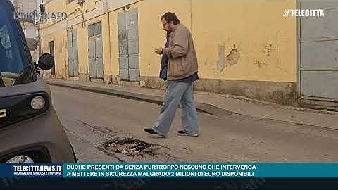 🙄 L’INDIGNATO Alternativo - Buche presenti da senza purtroppo nessuno che intervenga