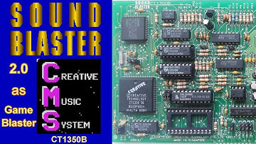 Sound Blaster 2.0 CT1350B as CMS Game Blaster, Part1