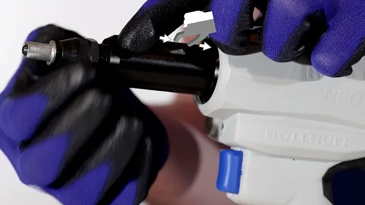 RIVKLE® NEO B107 and B109 – Anvil adjustment for open end RIVKLE® blind rivet nuts