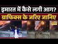 Delhi Fire Accident: एंकर ने बताया कैसे लगी Vivek Vihar के इमारत में आग? | AC Fire | Building Fire