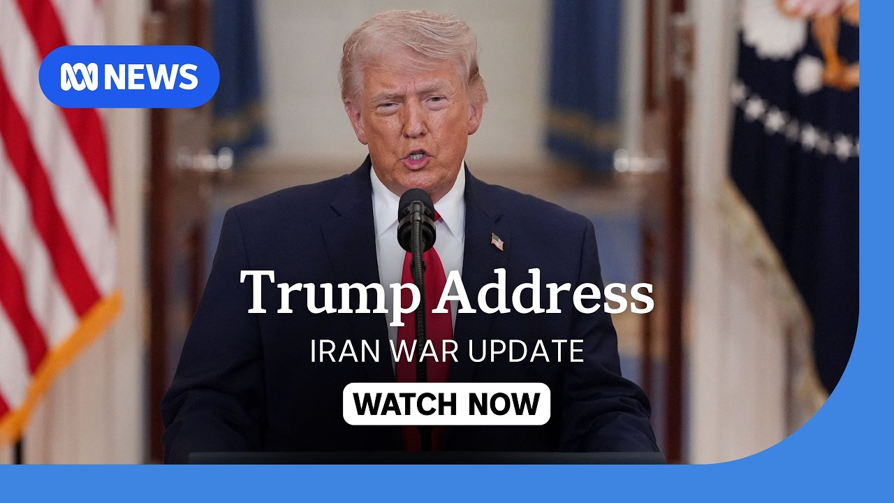 IN FULL: Donald Trump delivers address about the war in Iran | ABC NEWS ...