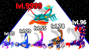 2024 Scorpion Run : Evolution & Clash Level_Up Scorpion Part-2 3d Gameplay (New Update)