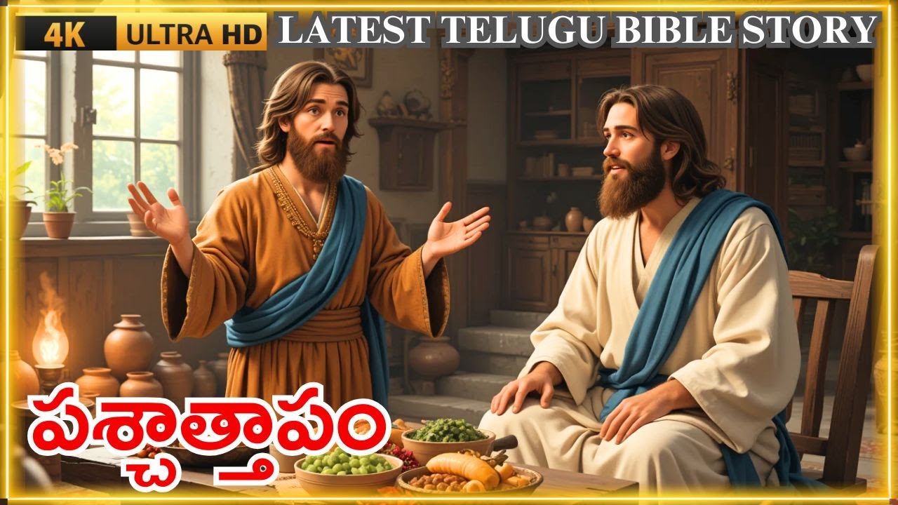 పశ్చాత్తాపం | The Salvation Of Zacchaeus | Latest Bible Story In Telugu