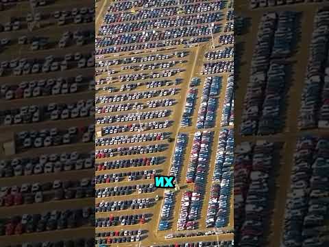 Парковка на 50 000 машин. Китай опять удивляет! 🤯