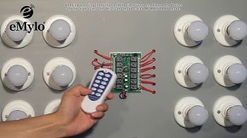 eMylo DC 12V 12 Channels