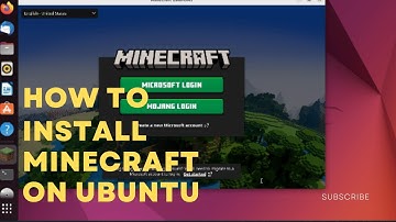 Install Minecraft on Ubuntu 22.04