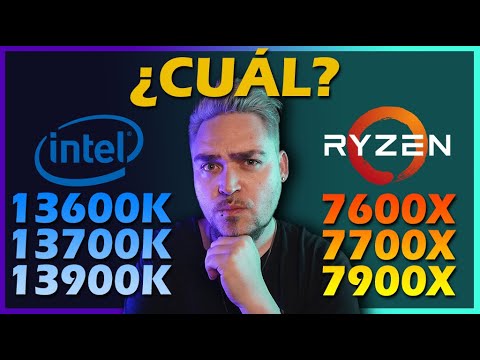 ¿🧠CUÁL es la CPU MÁS SENSATA🤔? ⭐Intel 13900k, 13700k, 13600k y Ryzen 7900x, 7700x, 7600x⭐