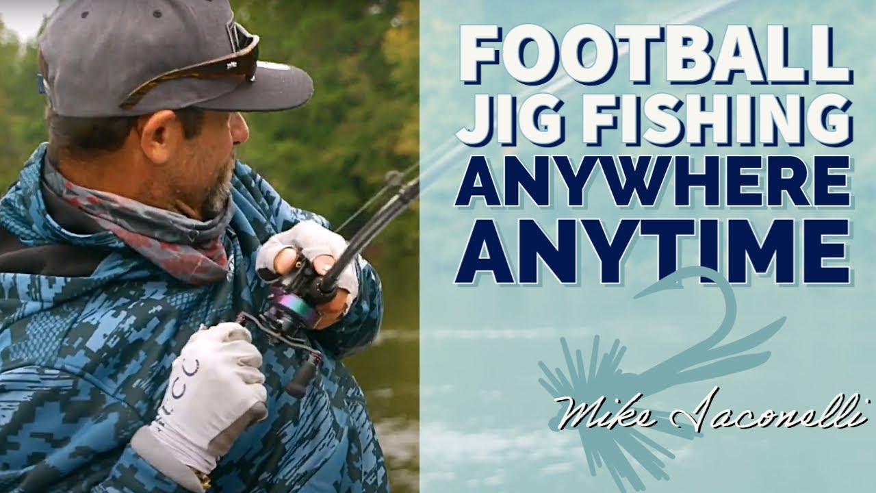 ALWAYS Fish a Football Jig (Winter Jig Fishing for Bass) [2023 Fishing  Videos] 
