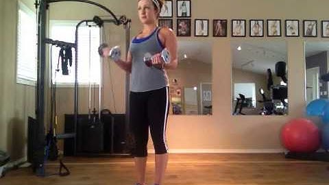 Static Hold With Bicep Curl