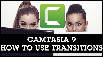 Camtasia 9 How To Use Transitions - Step by Step Tutorial