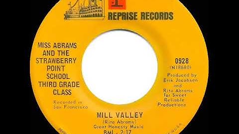 1970 Miss Abrams And The Strawberry Point School Third Grade Class - Mill Valley (mono 45)