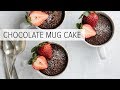 CHOCOLATE MUG CAKE (GLUTEN-FREE, PALEO)
