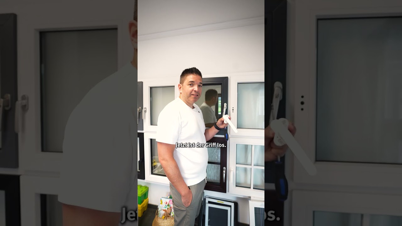 So einfach könnt ihr die Griffe an euren Fenster wechseln. Wusstet ihr das? Schreibt es uns gerne ma