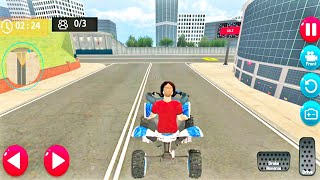 ATV Quad City Bike Taxi : Stunt Racing Game - ATV Taxi Bike Driving Game - Games 3d screenshot 1