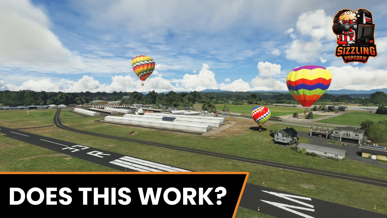 Pylon Racing, Hot-Air Balloons Included in New Microsoft Flight