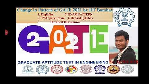 GATE 2021 CE REVISE SYLLABUS| Change in Pattern & Syllabus | IIT BOMBAY @MSKCIVILENGINEERINGTUTORIAL