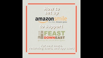 How to Set Up Amazon Smile