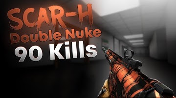 [Bullet Force] SCAR-H Double Nuke + 90 Kills