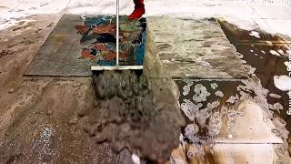 amazing dirty carpet cleaning relaxing video