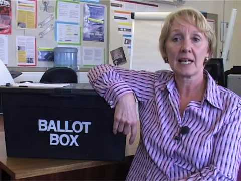 The poll clerks role with Sue Bedford - North Yorkshire County Council elections