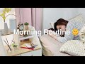 Morning routine a life of a working woman in japan productive and healthy grwm
