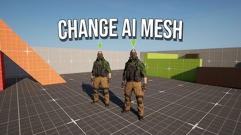 UE5 - How To Change The Human AI Mesh In AGLS