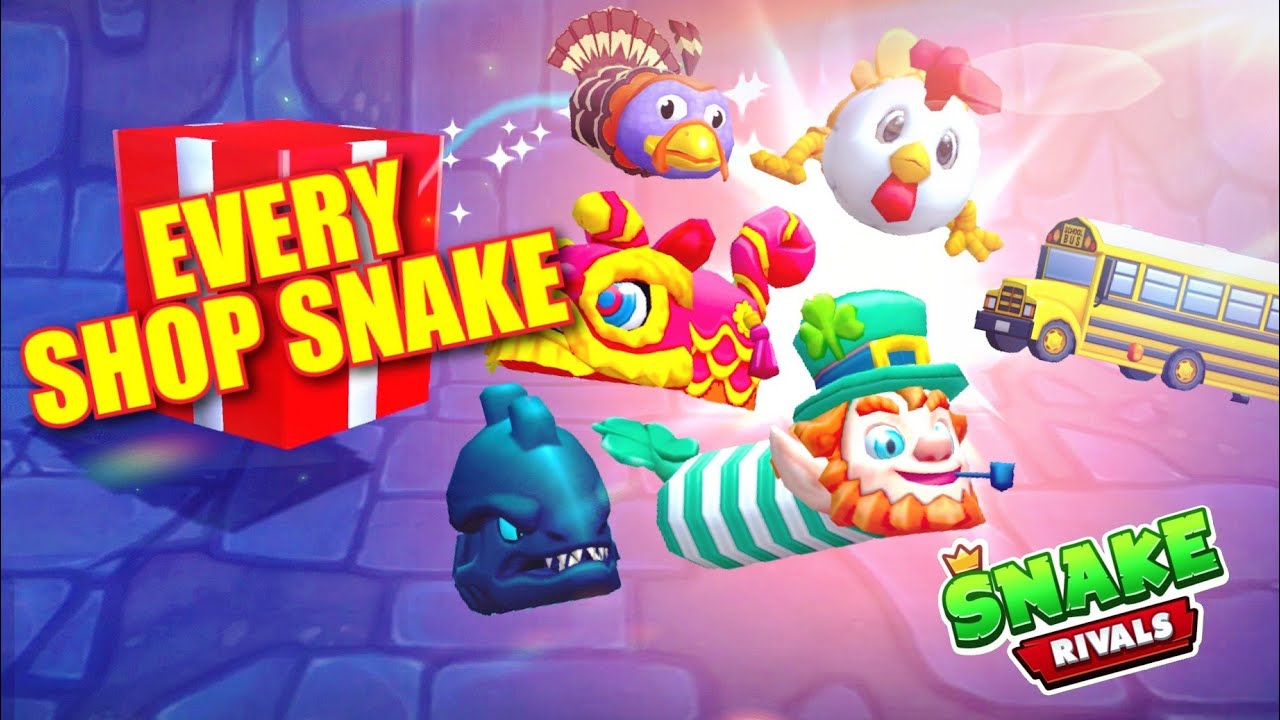 Snake Rivals - EVERY LIMITED SHOP SNAKE PARTS & COLORS!