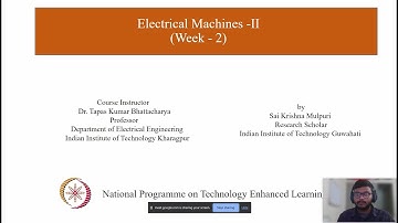 NPTEL || Electrical Machines - II || Week - 2