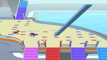 Bridge Race-All Levels Gameplay Android, iOS (levels 9-11)