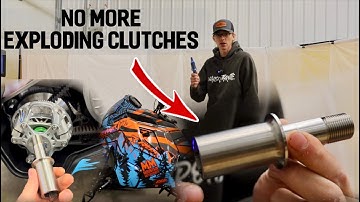 THIS PART WILL SAVE YOUR POLARIS P22 CLUTCH FROM FLYING OFF!!!