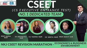 Economic & Business Environment | CSEET | REVISION MARATHON | by SAPNA MA