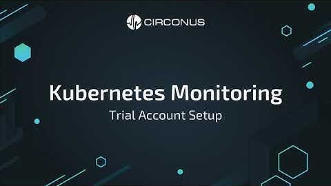Circonus Kubernetes Monitoring