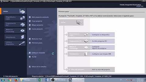 Como configurar TIA Portal para simular con Factory IO