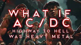 What If AC/DC was a Heavy Metal Band in the 80s? HIGHWAY TO HELL (re-imagined COVER) #acdc #heavy