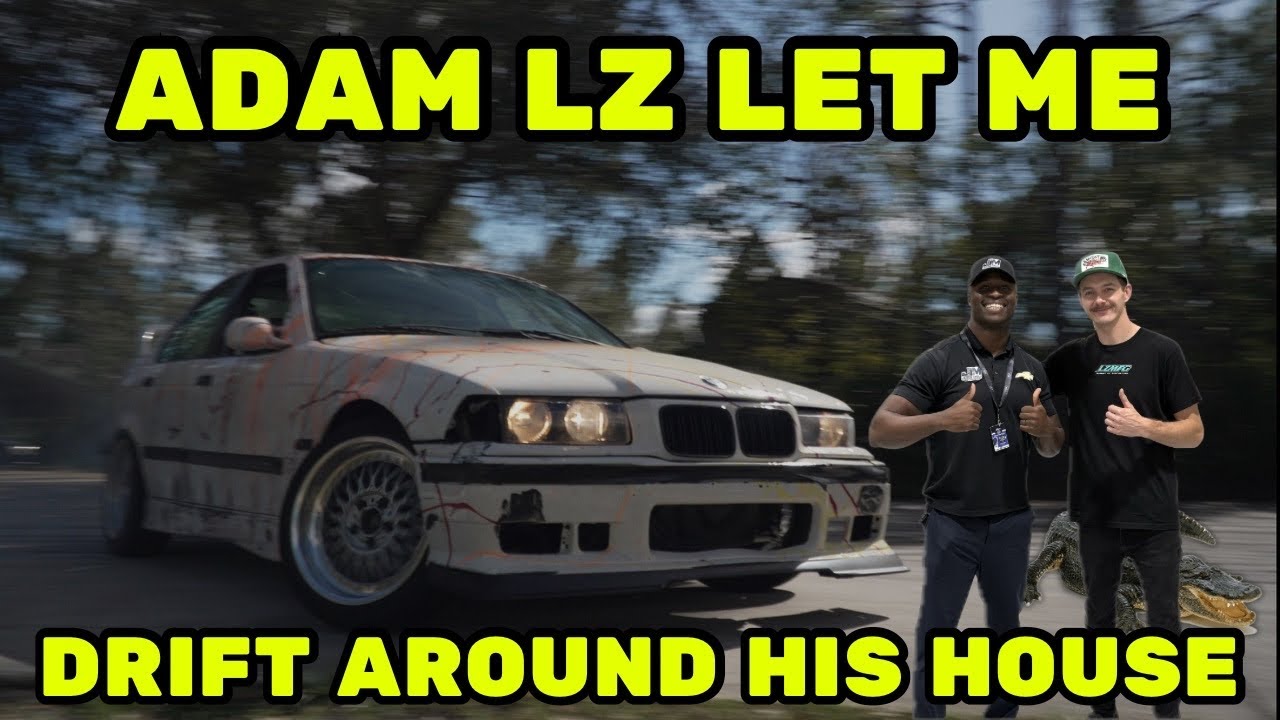 The @AdamLZ compound | Drifting around alligators, trees, garages, and ponds